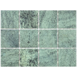 Revestimento Para Piscina Verde Palau 10x10cm Telado Strufaldi Cod. 7110