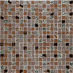 Linha Diamond D1013 30x30cm Glass Mosaic