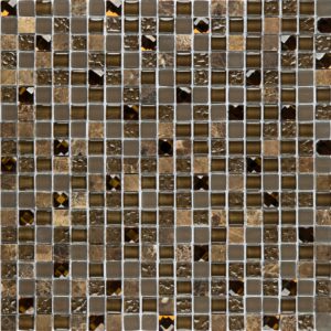Linha Diamond D333 30x30cm Glass Mosaic