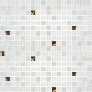 Linha Diamond D337 30x30cm Glass Mosaic