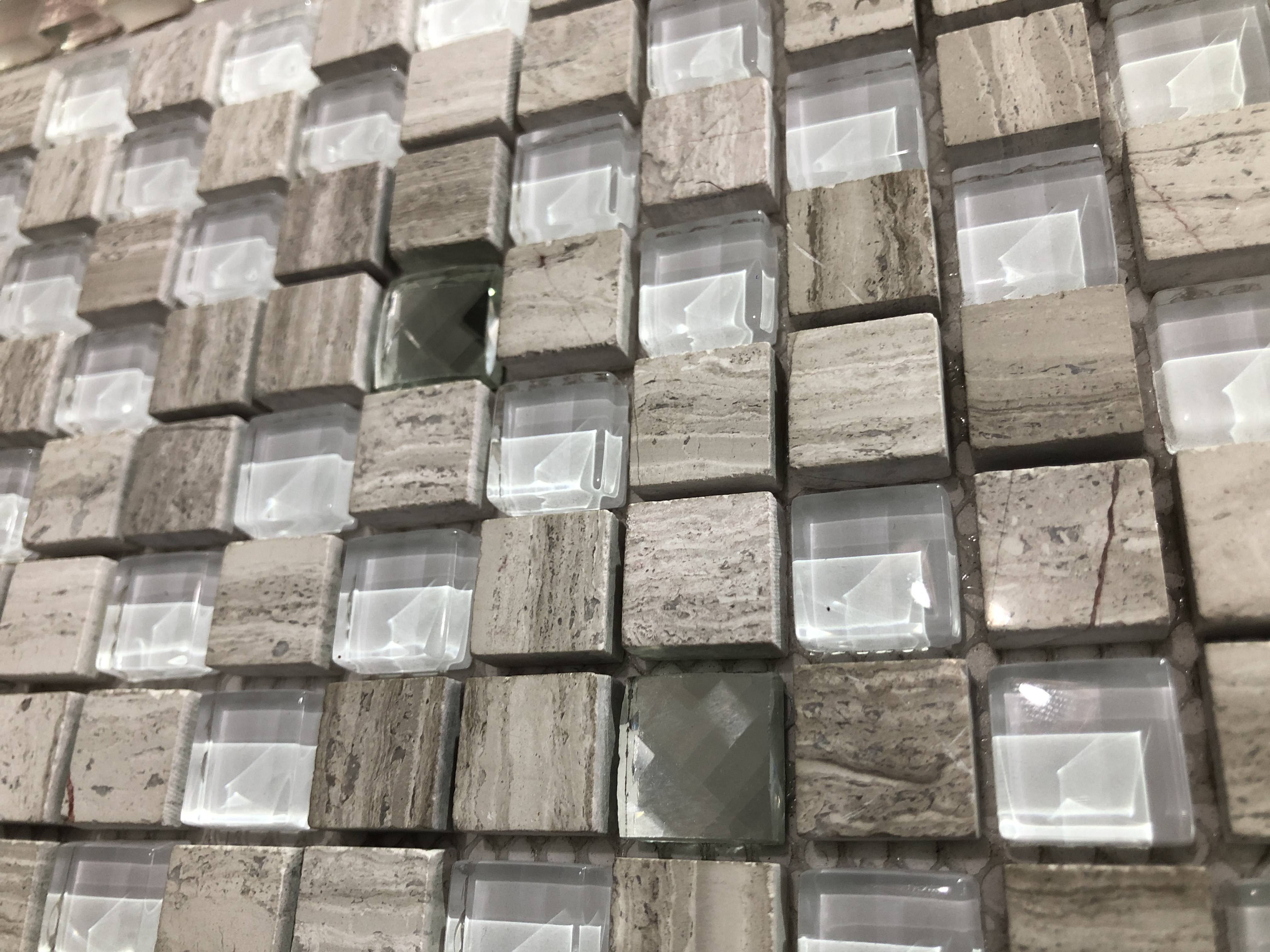 LINHA DIAMOND GLASS MOSAIC D335 VIDRO DIAMANTE